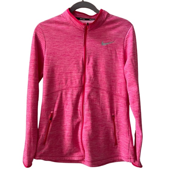 Nike Tops - Nike Pink Element Women's Full Zip Golf Lightweight jacket- Large